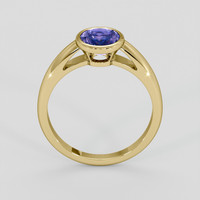 2.65 Ct. Color Change Sapphire Ring, 18K Yellow Gold 3