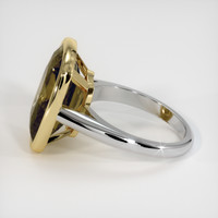 11.16 Ct. Gemstone Ring, 14K Yellow & White 4