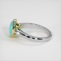 1.30 Ct. Gemstone Ring, 14K Yellow & White 4