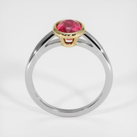 1.54 Ct. Ruby Ring, 14K Yellow & White 3