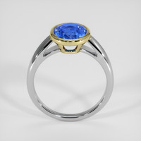 2.62 Ct. Blue Sapphire Ring, 14K Yellow & White 3