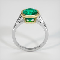 2.79 Ct. Emerald Ring, 18K Yellow & White 3