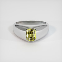 1.45 Ct. Gemstone Ring, Platinum 950 1