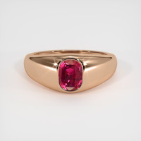 1.88 Ct. Ruby Ring, 14K Rose Gold 1