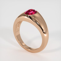 1.88 Ct. Ruby Ring, 14K Rose Gold 2