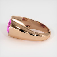 5.12 Ct. Sapphire Ring, 18K Rose Gold 4