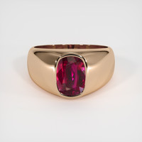 2.77 Ct. Ruby Ring, 18K Rose Gold 1