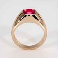 2.02 Ct. Ruby Ring, 18K Rose Gold 3