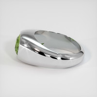 2.53 Ct. Green Sapphire Ring, 14K White Gold 4