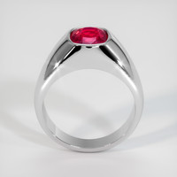 2.02 Ct. Ruby Ring, 18K White Gold 3