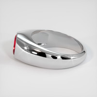 1.64 Ct. Ruby Ring, 18K White Gold 4
