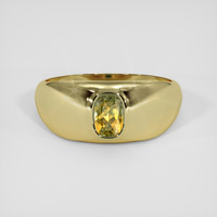 1.52 Ct. Bi Color Sapphire Ring, 10K Yellow Gold 1