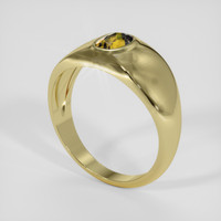 1.52 Ct. Bi Color Sapphire Ring, 14K Yellow Gold 2