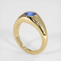 1.31 Ct. Sapphire Ring, 14K Yellow Gold 2