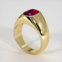 2.77 Ct. Ruby Ring, 18K Yellow Gold 2