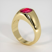 2.02 Ct. Ruby Ring, 18K Yellow Gold 2