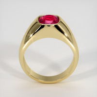 2.02 Ct. Ruby Ring, 18K Yellow Gold 3