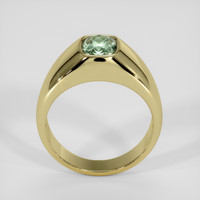1.42 Ct. Green Sapphire Ring, 18K Yellow Gold 3