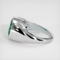 7.62 Ct. Emerald Ring, Platinum 950 4