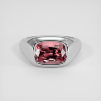 4.58 Ct. Red Spinel Ring, Platinum 950 1