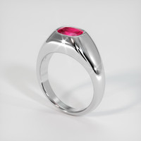 1.70 Ct. Ruby Ring, Platinum 950 2