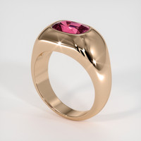 2.09 Ct. Gemstone Ring, 14K Rose Gold 2