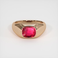 2.02 Ct. Ruby Ring, 14K Rose Gold 1