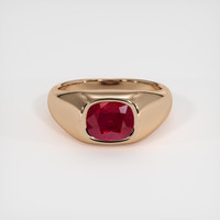 2.52 Ct. Ruby Ring, 14K Rose Gold 1