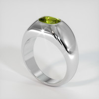 1.23 Ct. Gemstone Ring, 14K White Gold 2