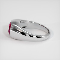 2.77 Ct. Ruby Ring, 14K White Gold 4