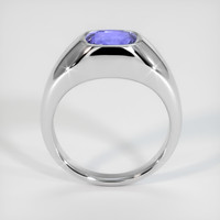 3.51 Ct. Sapphire Ring, 14K White Gold 3