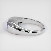 3.51 Ct. Color Change Sapphire Ring, 14K White Gold 4