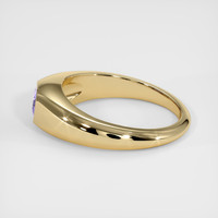 0.80 Ct. Purple Sapphire Ring, 10K Yellow Gold 4