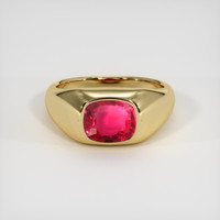 2.02 Ct. Ruby Ring, 14K Yellow Gold 1