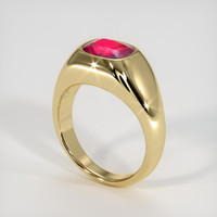 2.02 Ct. Ruby Ring, 14K Yellow Gold 2