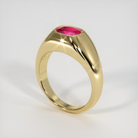 1.70 Ct. Ruby Ring, 14K Yellow Gold 2