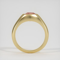 4.03 Ct. Padparadscha Sapphire Ring, 14K Yellow Gold 3