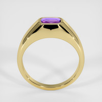 1.51 Ct. Purple Sapphire Ring, 14K Yellow Gold 3