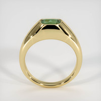 1.10 Ct. Green Sapphire Ring, 14K Yellow Gold 3