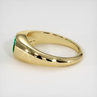 1.32 Ct. Emerald Ring, 18K Yellow Gold 4