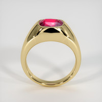 2.02 Ct. Ruby Ring, 18K Yellow Gold 3