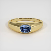 1.43 Ct. Sapphire Ring, 18K Yellow Gold 1