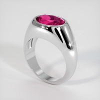 2.71 Ct. Gemstone Ring, Platinum 950 2