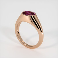 1.49 Ct. Gemstone Ring, 14K Rose Gold 2