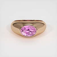 2.16 Ct. Gemstone Ring, 18K Rose Gold 1