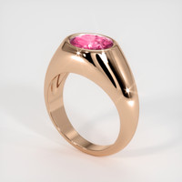 2.02 Ct. Sapphire Ring, 18K Rose Gold 2