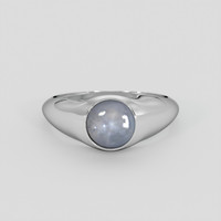 1.77 Ct. White Sapphire Ring, 10K White Gold 1