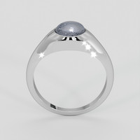 1.77 Ct. White Sapphire Ring, 10K White Gold 3