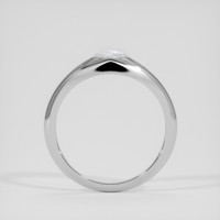 0.99 Ct. White Sapphire Ring, 10K White Gold 3