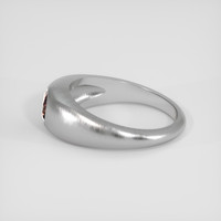0.85 Ct. Brown Sapphire Ring, 10K White Gold 4